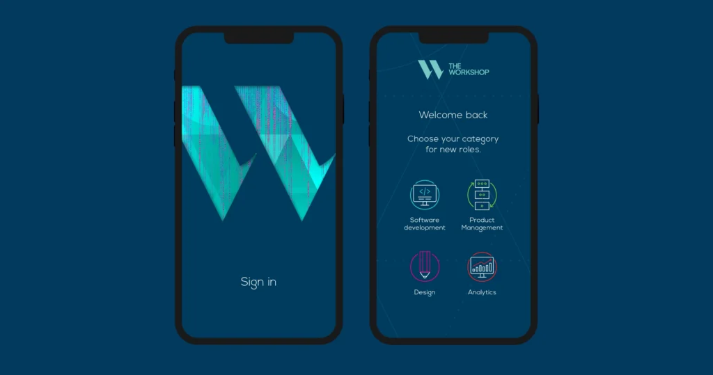 The Workshop App screen examples